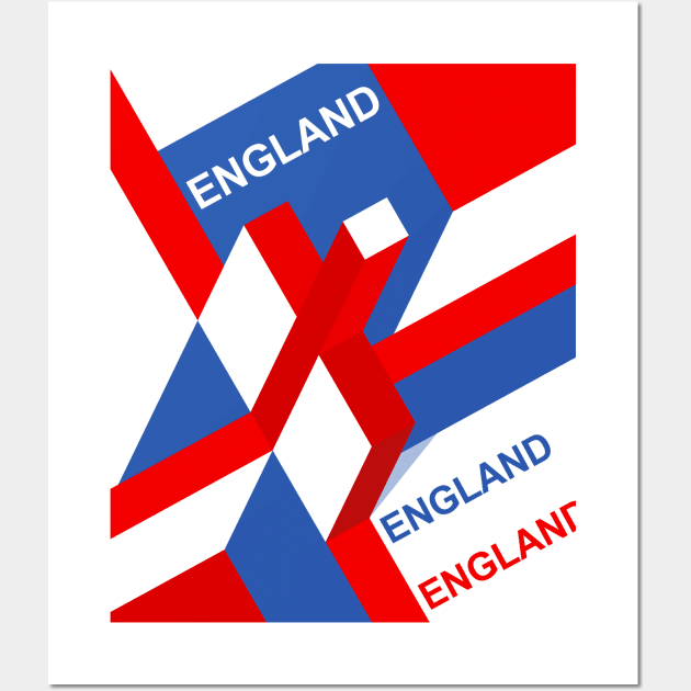 England Wall Art by SiSuSiSu